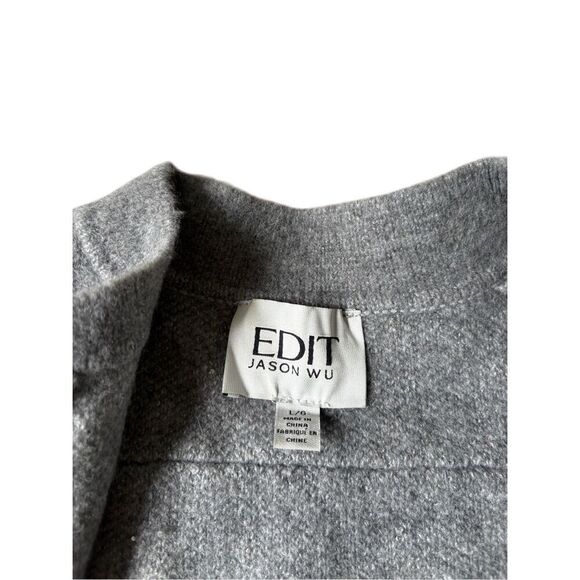 EDIT by Jason Wu Full Zip Sweater Jacket size L Pearl Embellished - Picture 4 of 9